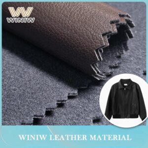 Skin Feeling Microfiber PU Leather Coats Ethical Vegan Fabric