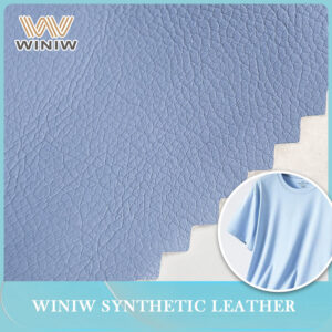 Soft Touch Microfiber PU Leather for Clothing