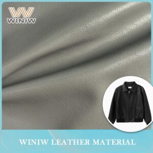 Strong Covering Power Microfiber PU Vegan Leather for Apparel