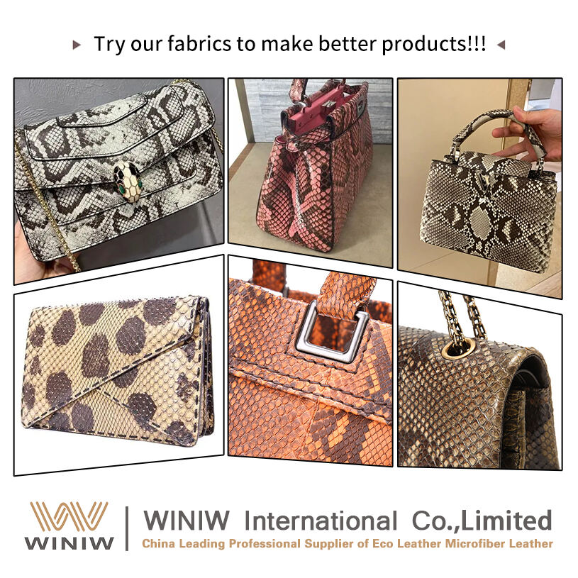 Available In Various Textures PU Leather