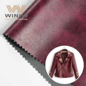 0.8mm Environmentally Friendly Making Clothes Pu Microfiber Leather Material