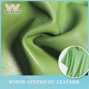 Sustainable Microfiber PU Leather Eco-Friendly Apparel Material