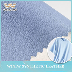Synthetic Leather Soft Touch PU Leather for Clothing Supplier