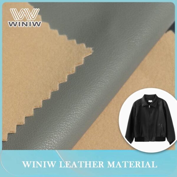 Thin Elastic PU Vegan Leather for Athletic Performance Tops Supplier