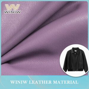 Vegan Imitation Microfiber Leather for Sleek Bomber Jackets
