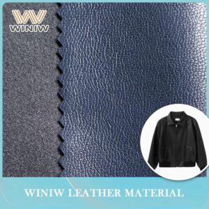 Weatherproof PU Leather Resistant to Outside Interference for Jacket