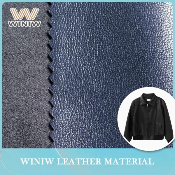 Weatherproof PU Leather Resistant to Outside Interference for Jacket